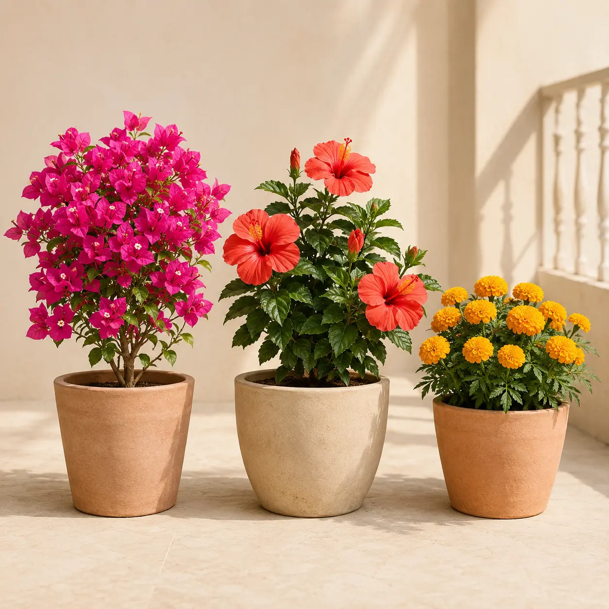 Balcony Bloom Plant Bundle